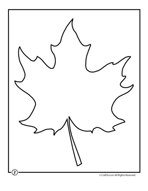 I received a request today from one of our newsletter subscribers, asking for autumn leaf patterns or a leaf template. Leaf Template Printables Maple Leaf Template 2 - Craft Jr ...