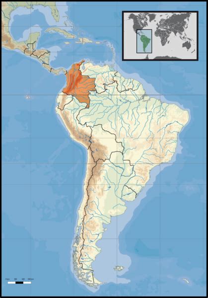 Geografia De Colombia Ventajas De La Posicion Geografica De Colombia
