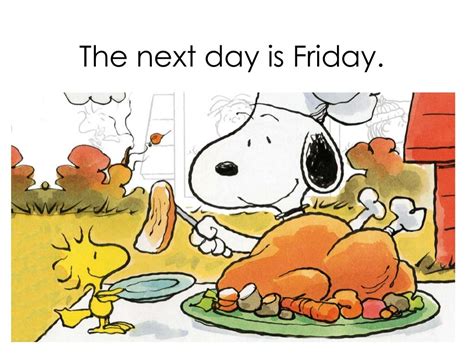 The Day After Thanksgiving Is