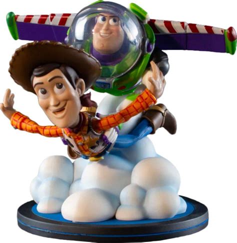 Toy Story Buzz And Woody Us Exclusive Q Fig Max Elite Ikon Collectables