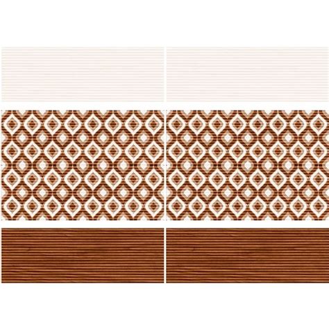 Glossy Digital Printed Ceramic Wall Tile Kitchen 1x15 Ft300x450 Mm