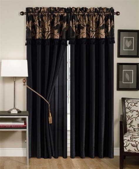 Black And Gold Curtains The Best Small Living Room Ideas For