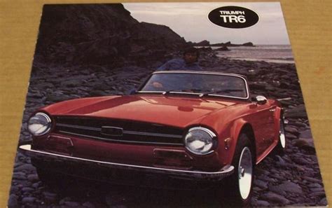 Triumph 1973 Tr6 Sales Brochure 29005792