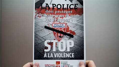 Affiche Contre Les Violences Policières La Cgt Infocom Assume