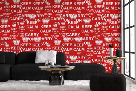 Carry On Keep Calm Print A Wallpaper