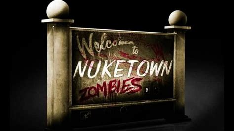 Black Ops 2 Zombies Nuketown Zombie Map Youtube