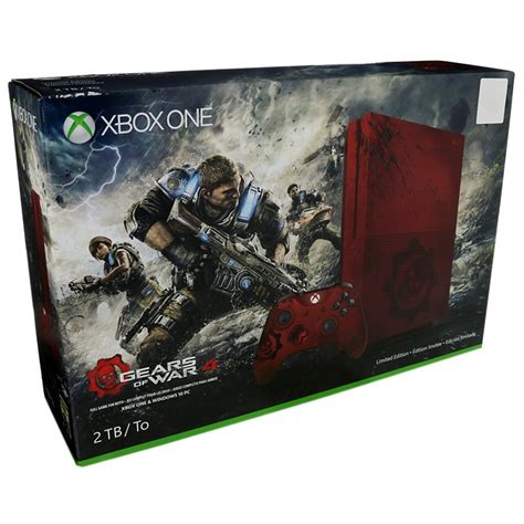 Microsoft Xbox One S Gears Of War 4 Limited Edition Bundle 2tb Shop