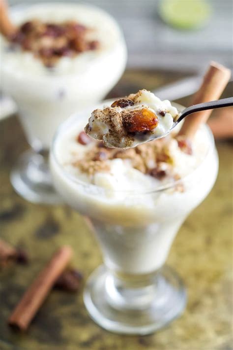 Traditional Mexican Rice Pudding Arroz Con Leche