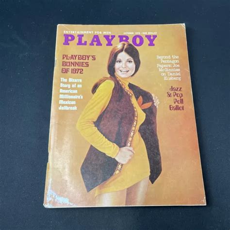 Playboy Magazine October 1972 Daniel Ellsberg Joe Mcginnis 872