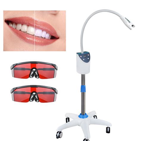 Dental Mobile Led Cold Teeth Whitening Blue Light Lamps Bleaching