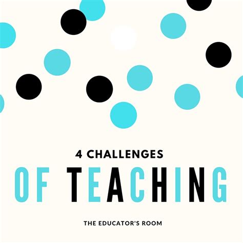 4 Challenges Of Teaching The Educators Room