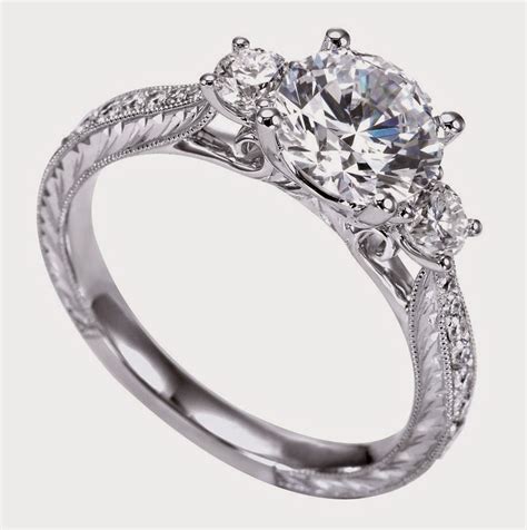 Do i really need to learn more ring terminology? you wonder as you frantically google engagement ring styles and diamond ring settings. you already learned about the 4cs and studied up on the different shapes of diamonds. Antique Style Three Stone Diamond Engagement Ring Settings
