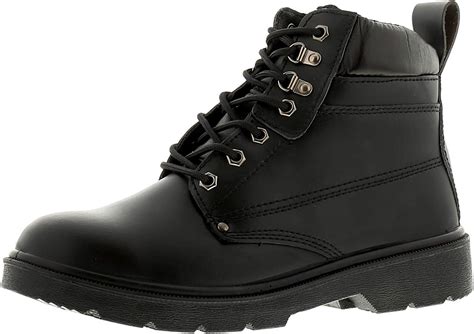 Wynsors Brass Mens Safety Boots Black 8 UK: Amazon.co.uk: Shoes & Bags