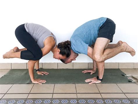 Couples yoga became so popular in the past few years. Couple Yoga Poses Challenge / 266 best images about Partner/couples yoga poses on Pinterest ...