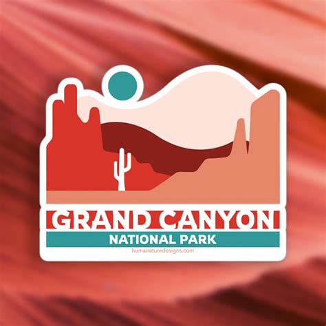 Grand Canyon National Park Sticker And Decal National Park Stickers