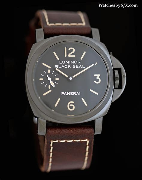 Hands On With The Panerai Special Edition Set Luminor Black Seal And