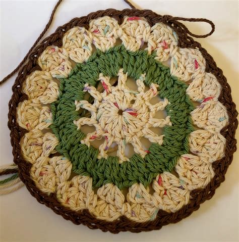 Crochet Shell Stitch Round Doily - Pattern Princess