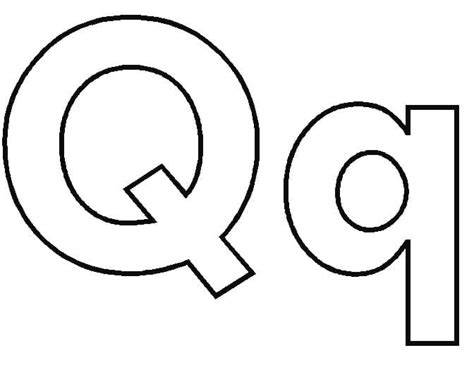 Letter Q Alphabet Coloring Page Download Print Or Color Online For Free