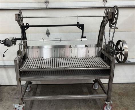Santa Maria Grill Universal Rotisserie Attachment Only Etsy Bbq