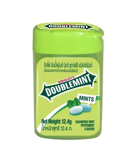 Wrigleys Doublemint Peppermint Mints 124g