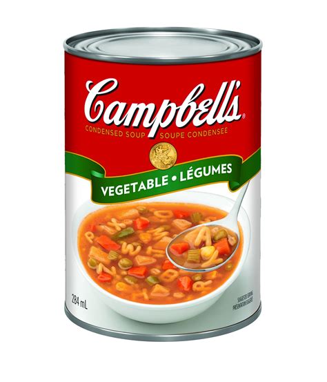Campbells Condensed Vegetable Soup 284ml96 Oz Imported From