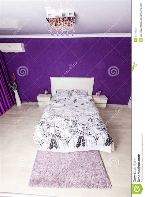 Modern Bedroom Interior Design Stock Image Image Of Residential