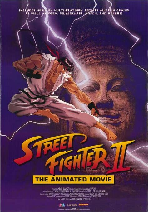 The movie, or just simply street fighter) is a 1994 american action film written and directed by steven e. Street Fighter II: The Animated Movie (1994)