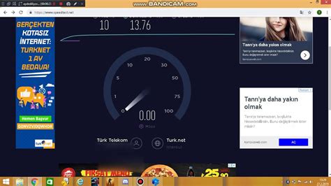 Türk Telekom 16 mbps hız testi YouTube