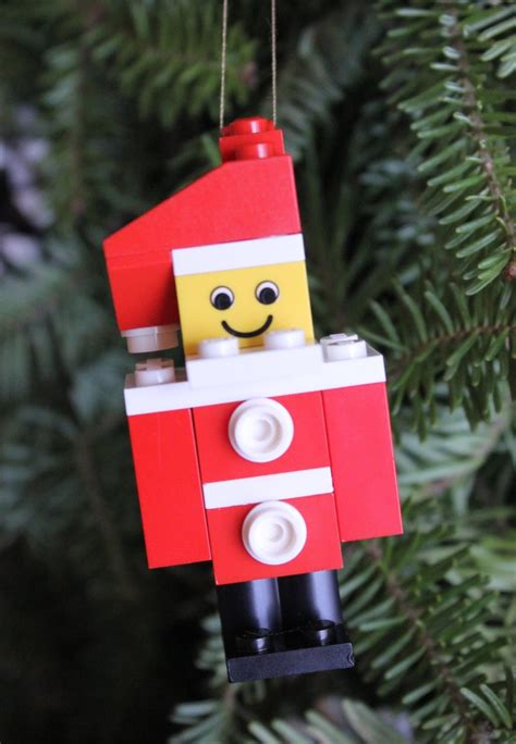 Lego® Santa Ornament Etsy Lego Christmas Lego Christmas Ornaments