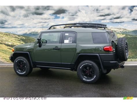 2011 Toyota Fj Cruiser Trail Teams Special Edition 4wd In Army Green