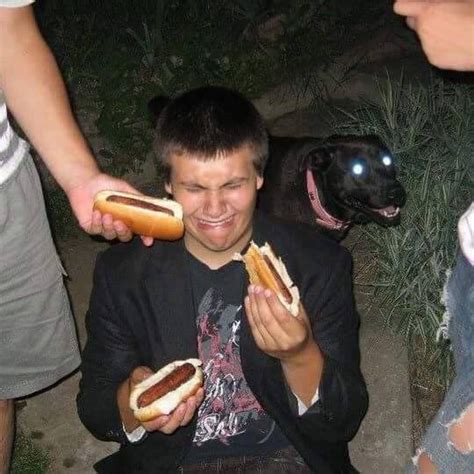 Cursed Image Hot Dog Blank Template Imgflip