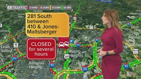 Accident at Highway 281 and Loop 410 causes major delays - YouTube