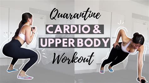At Home Upper Body Exercises Quarantine Workouts Youtube