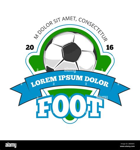 Football Soccer Club Vector Logo Badge Template Sport Emblem