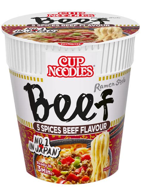 Cup Noodles 5 Spices Beef Nissin Cup Noodles