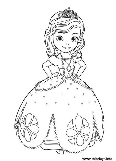 Coloriage Princess Sofia The First Going To Dance