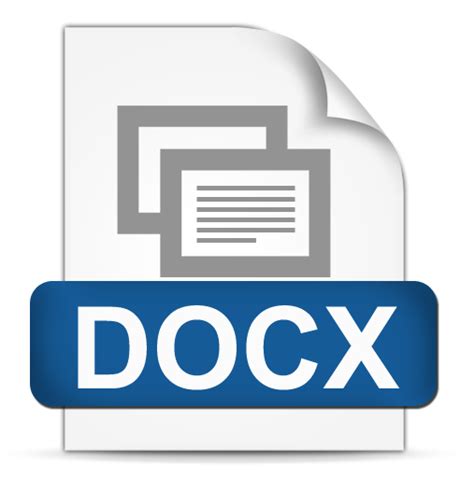 Docx Icon 163440 Free Icons Library