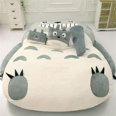 Cute Totoro Soft Bed Pn1391 Bed Totoro Comfy Bedroom