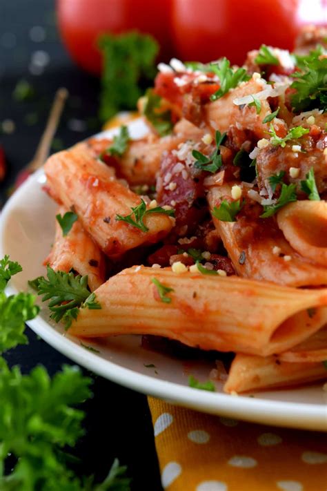 If you're not feeling pasta this dish is how to make chicken and sausage penne jambalaya. Spicy Italian Sausage Penne Pasta - Lord Byron's Kitchen