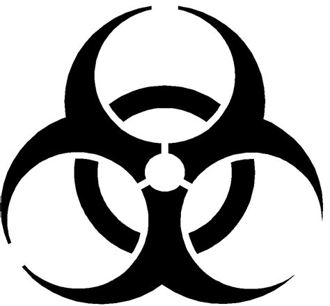 How to draw a biohazard symbol. Biohazard Symbol Font - ClipArt Best