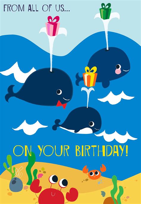 Happy birthday from all of us! FROM ALL OF US...ON YOUR BIRTHDAY! tjn | Happy Birthday | Pinterest | Birthday greeting cards ...