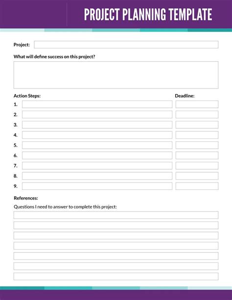 Microsoft Word Project Management Template Papele Intended For Blank