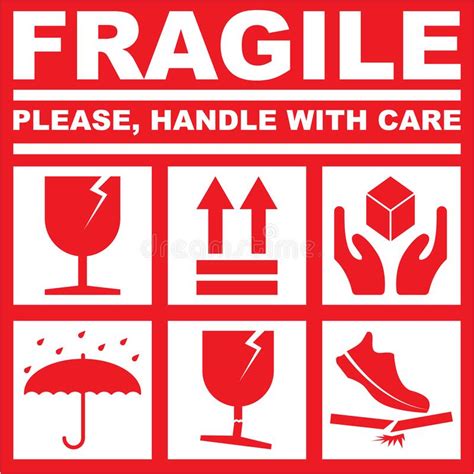 Vorsicht glas aufkleber 10 1000 x aufkleber vorsicht glas. Fragile Fragil Vorsicht Zum Drucken : Vorsicht ...