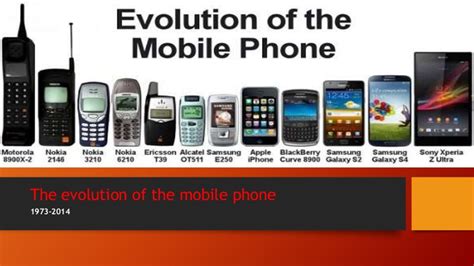 Evolution Of Mobile Phone Information Visualization