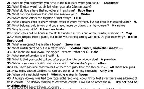 Logic Riddles And Good Riddle Questions With Answers SexiezPicz Web Porn