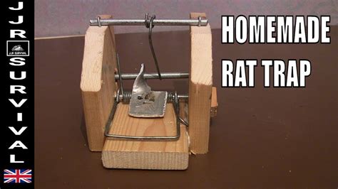 Homemade Rat Snap Trap Youtube