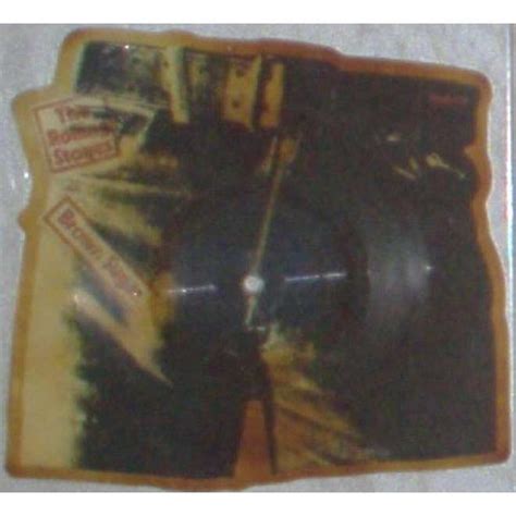 Brown Sugar Uk 1984 Ltd 2 Trk 7single Shaped Picture Disc De Rolling