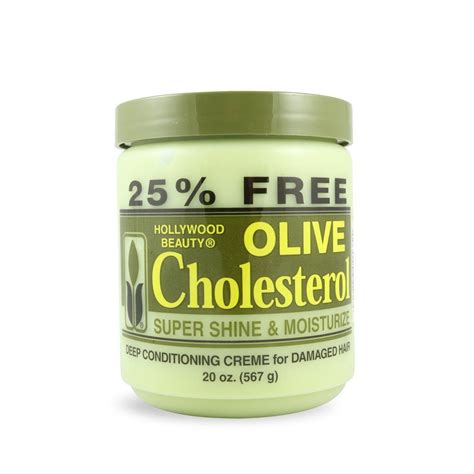 Mediterranean olive oil, rose essential oil, argan oil. Hollywood Beauty Olive Cholesterol | Deep conditioner for ...