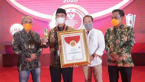 Kaya Inovasi Daerah Pemkab Madiun Sabet Innovative Government Award