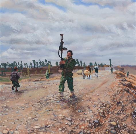 15 Years Into The War In Afghanistan An Embedded War Artist Looks Back